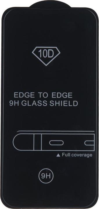Produktbild OEM Gehärtetes Glas 10D für Samsung Galaxy A05S schwarzer Rahmen (1 Stück, Samsung Galaxy A05s)