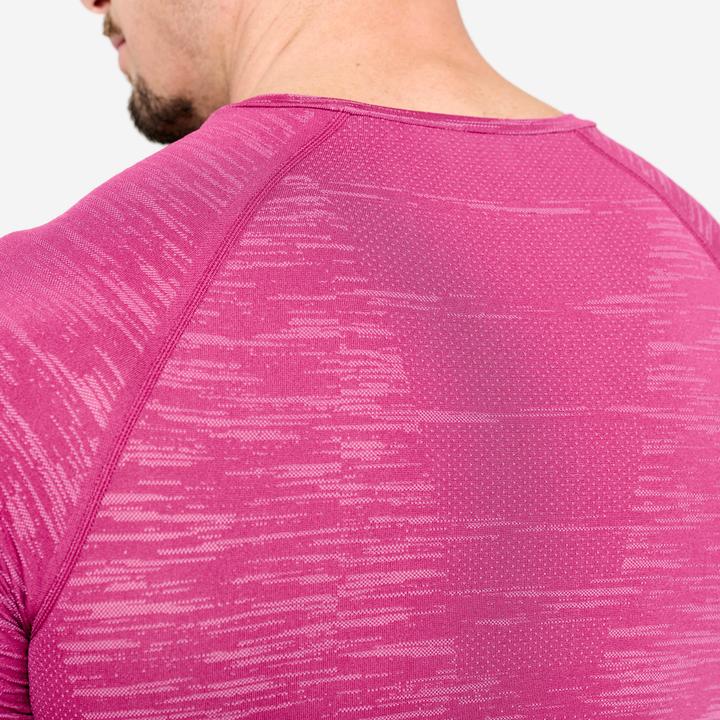 Immagine prodotto Domyos Kompressionsshirt Herren atmungsaktiv Rundhals - lila (S)