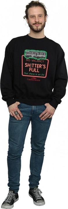 Actual product image National Lampoon´s Vacation Mens Greyscale No Vacancy Sweatshirt (S)