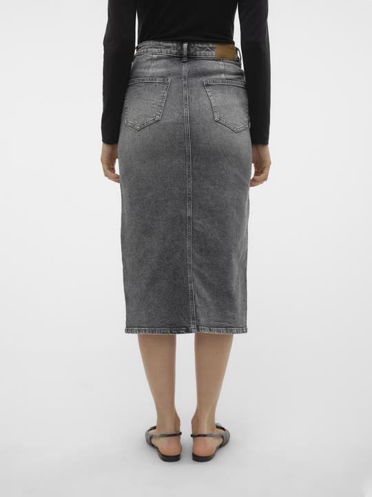 Actual product image Vero Moda VMVERI Hohe Taille Midirock Jeansrock (XXL)