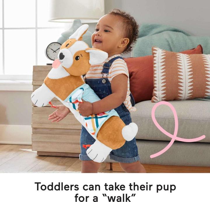 Produktbild Fisher-Price 3-in-1 Hündchen Spielkissen für Bauchlage mit 3 Spielzeugen (Multilingual)