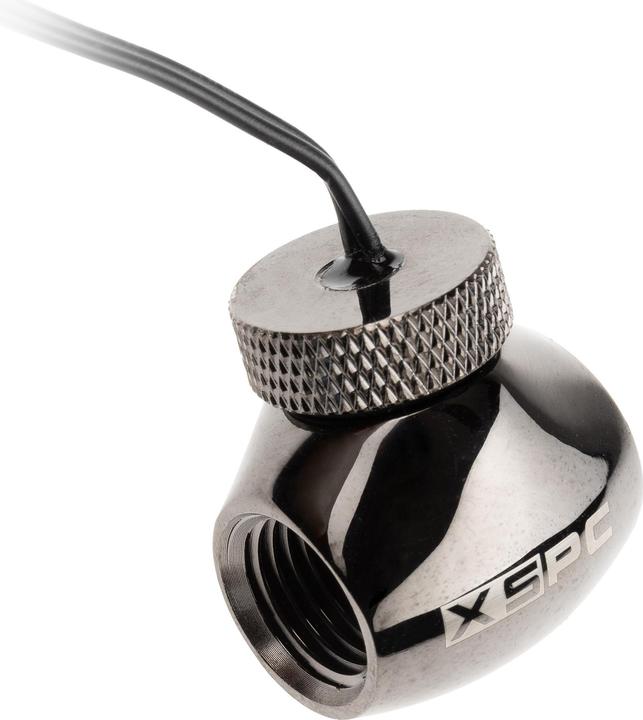 XSPC G1/4" Inline 10k Sensor - schwarzes Chrom