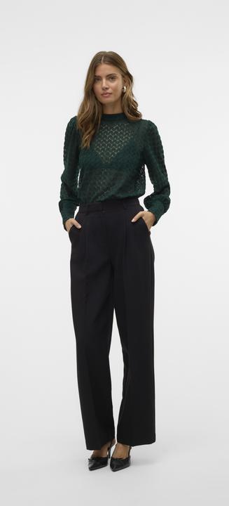 Image du produit Vero Moda Vmbecca Ls High Neck Lace Top Jrs Noos (M)