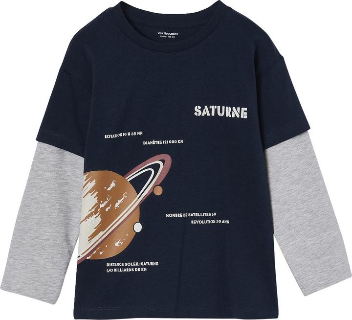 Vertbaudet Jungen 2-in-1-Shirt Oeko-Tex