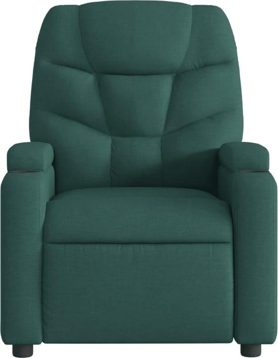 Produktbild VidaXL Massagesessel Dunkelgrün Stoff,Farbe: Dunkelgrün,Material