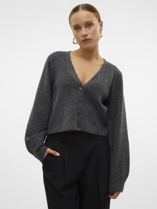 Immagine prodotto Vero Moda Vestibilità regolare Scollo a V Polsini a coste Maniche a palloncino Cardigan Cardigan (XS)