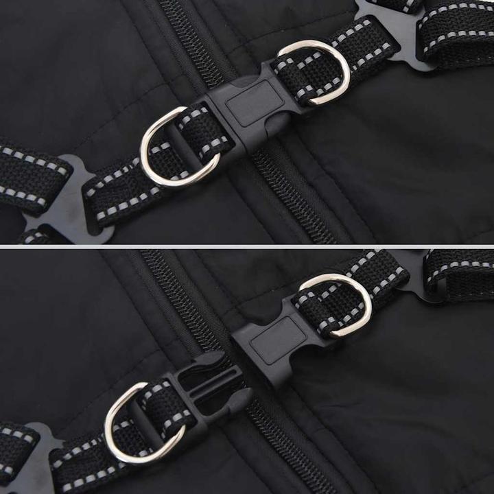 Image du produit VidaXL Manteau pour chien avec harnais Imperméable Réfléchissant (24, Manteau pour chien)