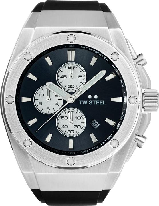 Produktbild TW-Steel CE4100 CEO Tech Chronograph Herrenuhr 44mm 10ATM (Chronograph, 44 mm)