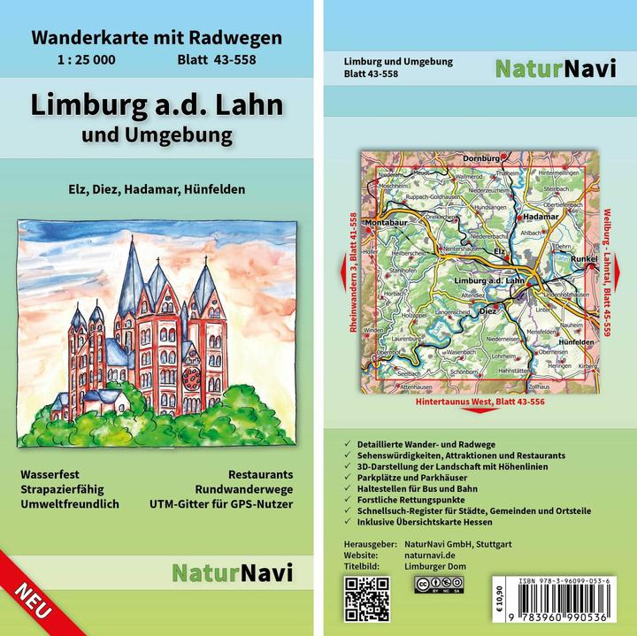 Immagine prodotto File escursionistico NaturNavi. Limburgo a.d.Lahn U