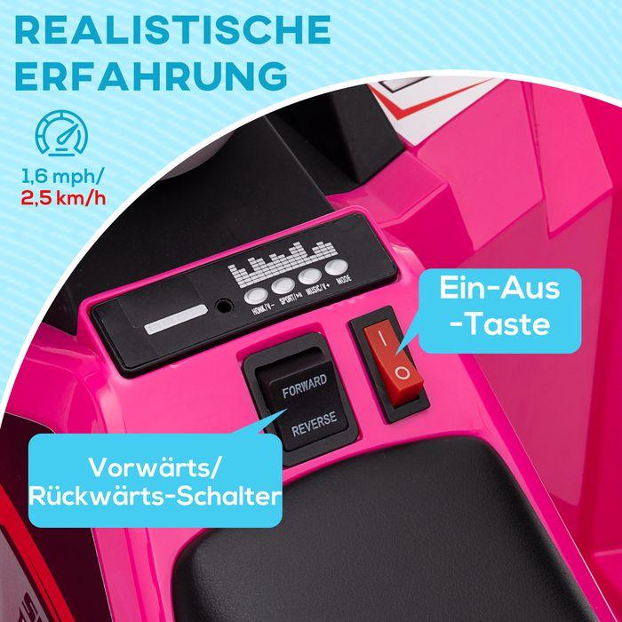 Image du produit Swisshandel24 Quad électrique pour enfants, quad électrique, fonction avant, fonction arrière, 6V, 1,5-3 ans, 2,5 (6 V)