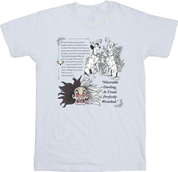 Immagine prodotto Disney 101 Dalmatians Miserable Darling Maglietta Uomo (M)