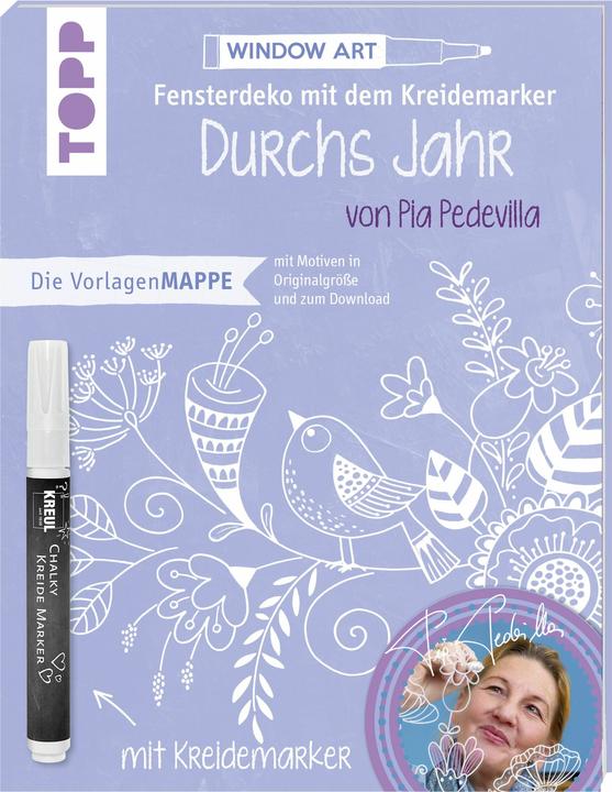 Fensterdeko durchs Jahr mit dem Kreidemarker mit Pia Pedevilla