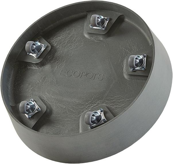 Actual product image Ecopots Saucer on Wheels