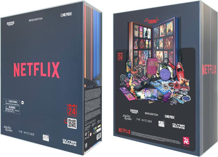 Actual product image YuMe Netflix Countdown Gift Box