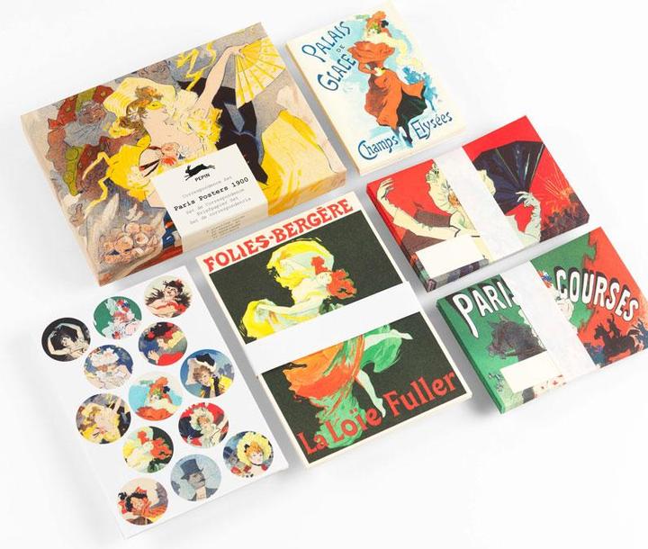 Actual product image Correspondence Set PARIS POSTERS 1900 (Gift box, 1 x)