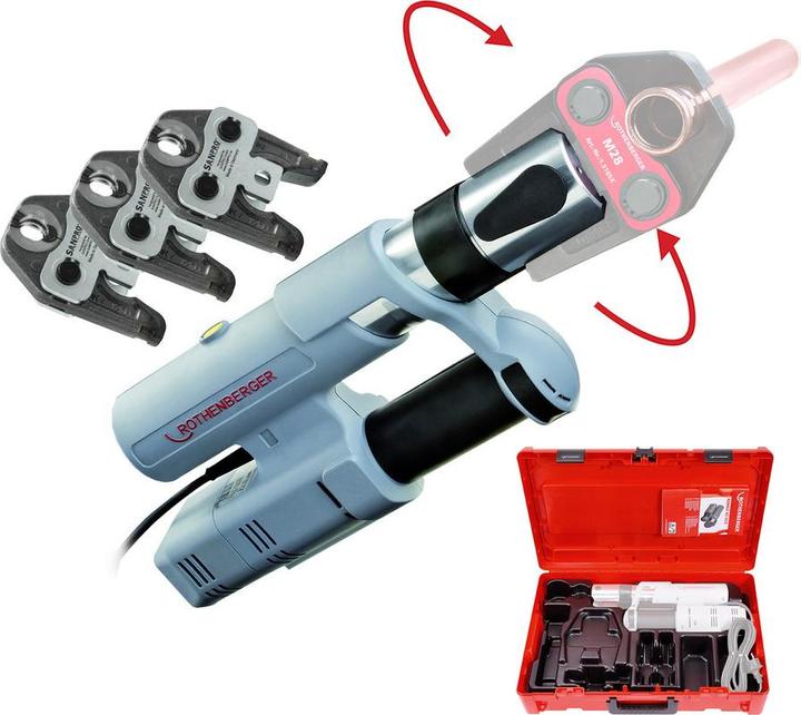 Immagine prodotto Sanpro Romax AC ECO + 3 - V - ganasce di pressatura 15, 22, 28