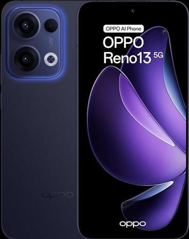 OPPO Reno13 5G Dual Sim 12GB RAM 256GB - Blue (256 GB, Luminous Blue)