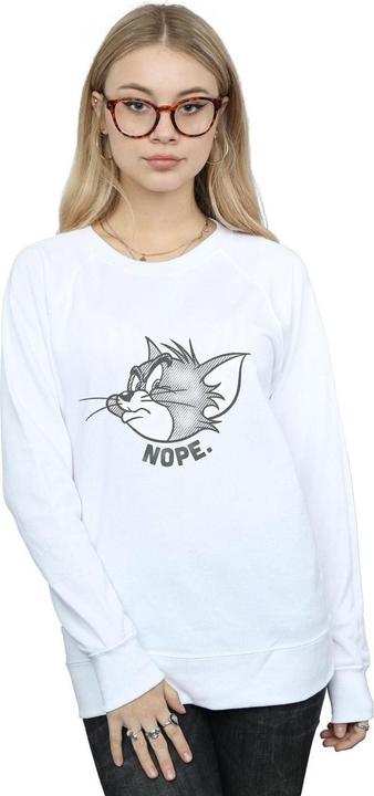 Immagine prodotto Tom & Jerry Nope Felpa Viso Donna (XL)