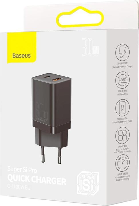 Actual product image Baseus Super Si Pro Quick Charger (30 W)