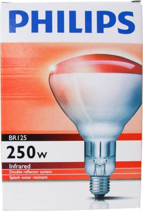 Actual product image Philips Infrared lamp BR125 (250 W)