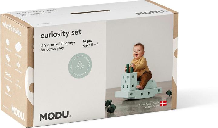 Image du produit Modu Curiosity-Set - Kit d'initiation, Planche d'équilibre, Cheval à bascule, Jouet de motricité