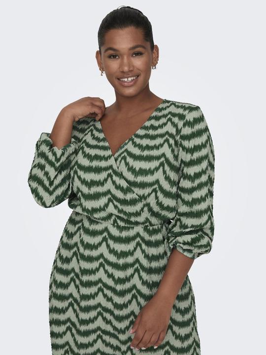 Produktbild Only Curvy Langarm Wickelkleid (46)