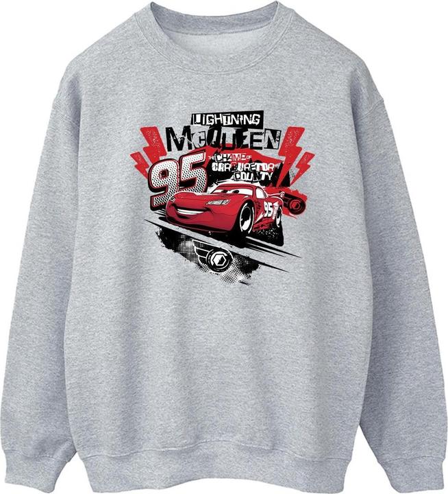 Produktbild Disney Cars Lightning McQueen Collage Sweatshirt (XL)