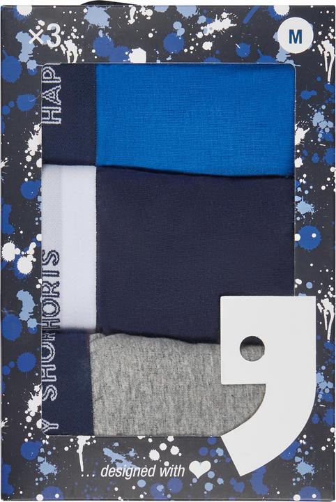 Immagine prodotto Happy shorts Maglia con pantaloni retrò (M, confezione da 3)