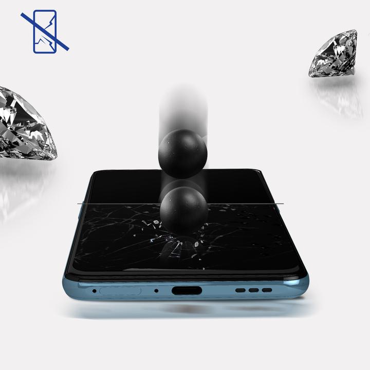 Actual product image 3MK Hardglass Max Lite screen protector (1 Piece, Oppo Reno 5 F, Oppo Reno 5 Pro 5G)