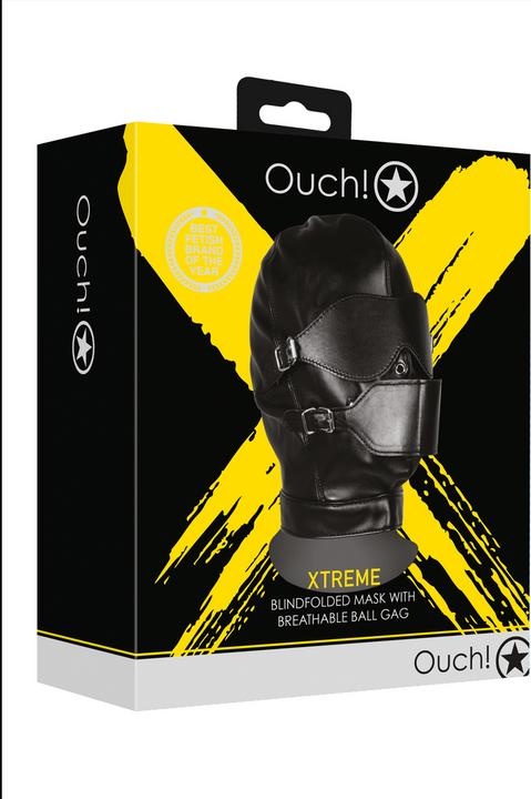 Produktbild Ouch! Blindfolded Mask with Breathable Ball Gag