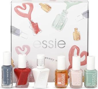 Essie Discovery Set Nail Enamel - Vegan Glossy Shine Finish With 99 Mint Candy Apple, Expressie Air