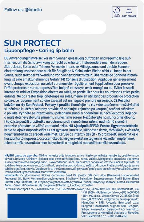Actual product image Labello Sun Protect Stick 4.8 g (Care pencil)
