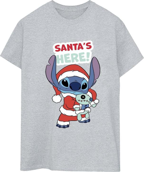 Image du produit Disney - T-shirt LILO & STITCH SANTA'S HERE - Femme (L)