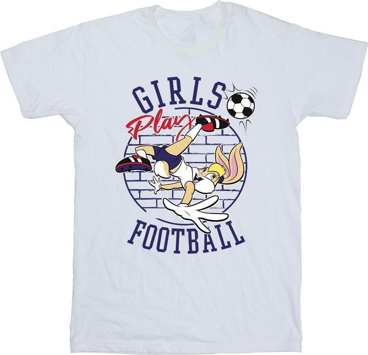 Looney Tunes Lola Bunny Girls Play Football TShirt (3XL)