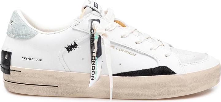 Produktbild Crime London Crime black and white leather sneakers (42)