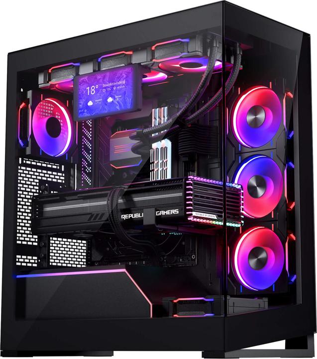 Actual product image Phanteks 5.5 inch high resolution display for housing - black