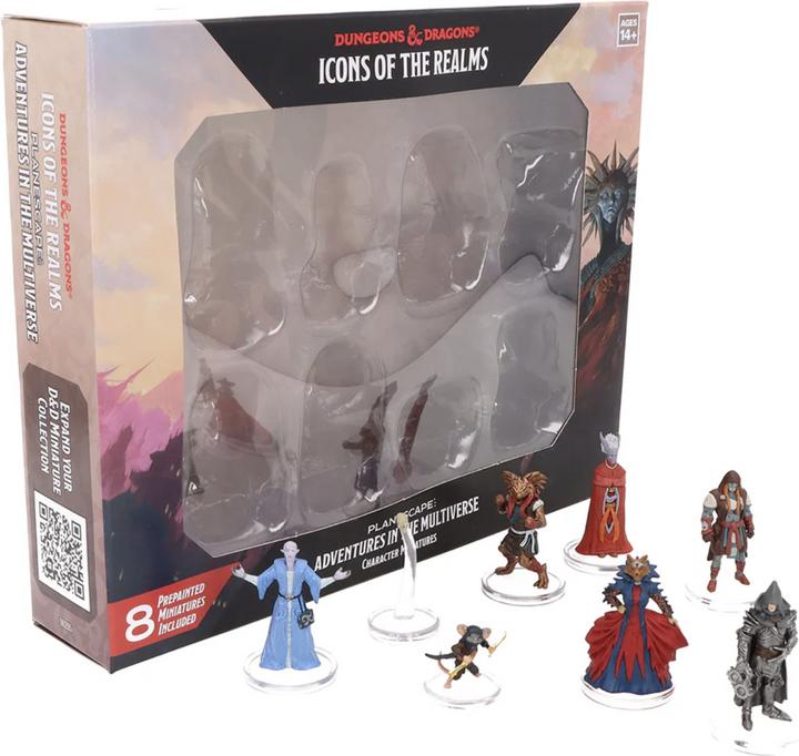 Produktbild Wizkids D&D Icons of the Realms Miniaturen vorbemalt Planescape: Adventures in the Multiverse - Monsters Box