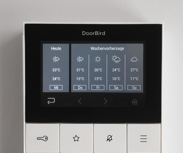 Actual product image Doorbird IP video indoor station A1101 (Wi-Fi, Ethernet)