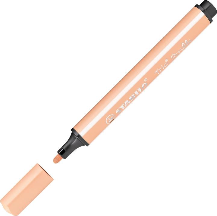 Immagine prodotto STABILO Trio Scribbi Pennarello triangolare a molla (Red, 1 x)