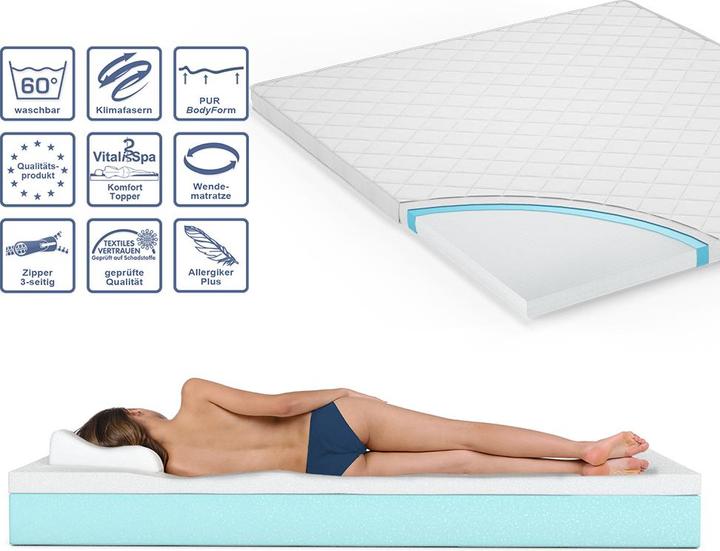 Immagine prodotto VitaliSpa Top (160 x 200 x 6 cm)