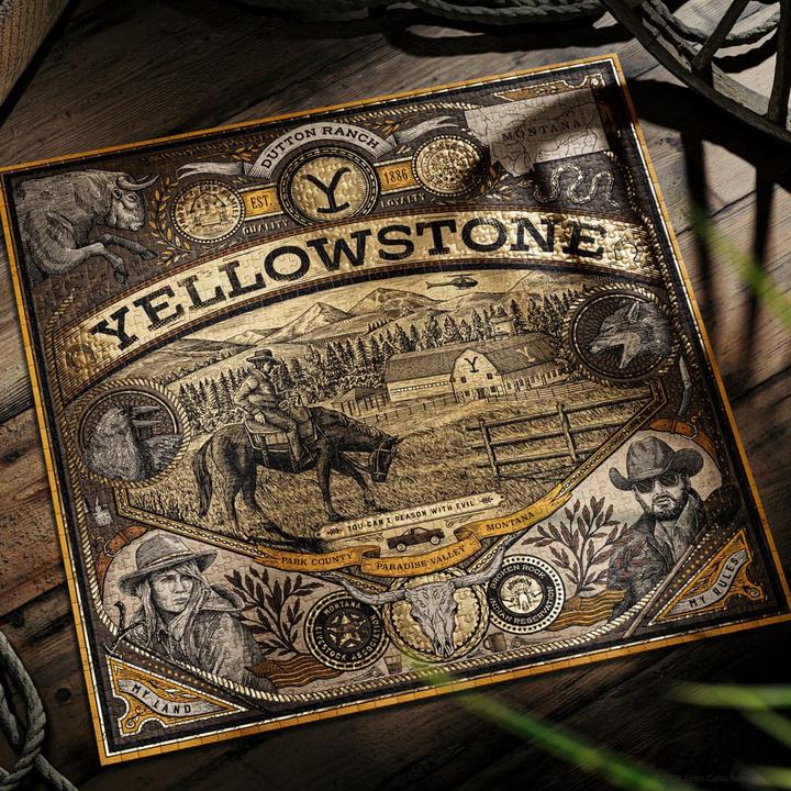 Image du produit Theory11 Yellowstone Multi-Dimensionales Puzzle (1000 Teile) (1000 pièces)
