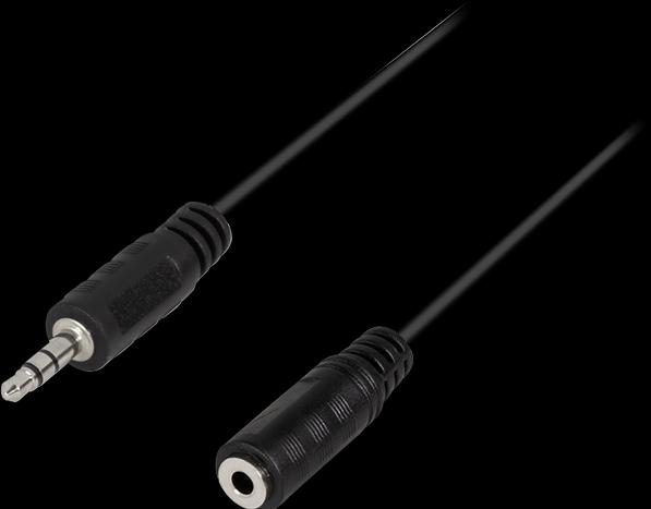 Immagine prodotto LogiLink Presa da 3,5 mm - Presa da 3,5 mm (3 m, Connettore da 3,5 mm (AUX))