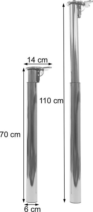 Actual product image Swisshandel24 Table legs