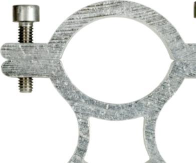 Actual product image TechniSat LNB holding clamp 40mm (Mirrors + antennas Mounting)