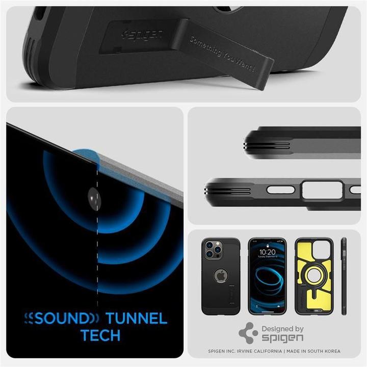 Image du produit Spigen Tough Armor Mag Magsafe étui pour iPhone 14 Pro Max - Noir (Apple iPhone 14 Pro Max)