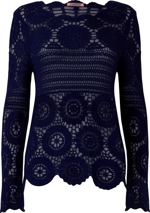 Actual product image Joe Browns Long Sleeve Crochet Jumper (S)