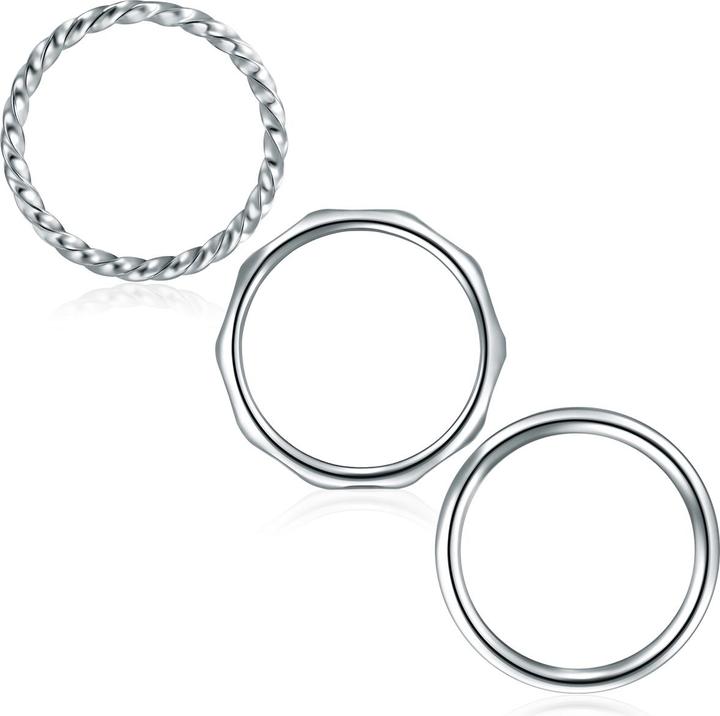 Image du produit Eastside Bague en acier inoxydable - 31884 (60)