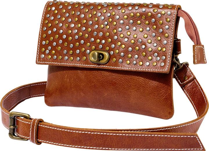 Produktbild Joe Browns Studded Washed Leather Crossbody Bag