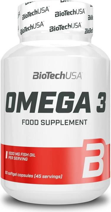 Biotech USA BioTech Mega Omega 3, 90 Kapseln (90 Stück, Kapseln)