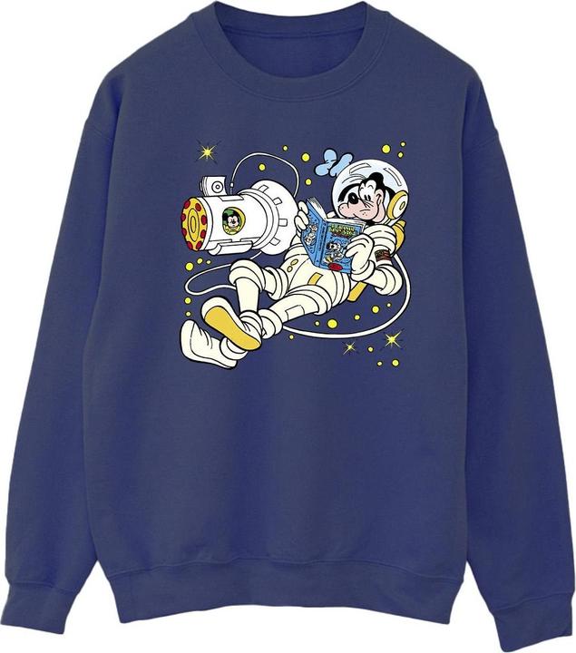 Disney Goofy Reading In Space Sweatshirt (XXL)